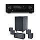 Pioneer VSX-535DAB Noir + Magnat Cinema Star 5.1 Ampli-tuner home cinéma 5.2 - 150W/canal - Dolby Atmos/DTS:X - Virtualisation surround - Hi-Res Audio - Dolby Vision/HDR10+ - 5x HDMI 2.1 HDCP 2.3 - Bluetooth - Tuner DAB/FM + Pack d'enceintes 5.1