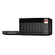 QNAP TS-873A-SW5T Server NAS a 8 vani + switch a 5 porte 2.5G - 8 GB di RAM DDR4 - AMD Ryzen V1500B - LAN 2.5 GbE (senza disco rigido)