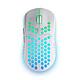 Mars Gaming MMW3 (Bianco) Mouse da gioco senza fili (RF 2,4 GHz) - per destrorsi - sensore ottico da 3200 dpi - 6 pulsanti - retroilluminazione RGB Flow