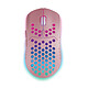 Mars Gaming MMW3 (Pink) Wireless gaming mouse (RF 2.4 GHz) - right-handed - 3200 dpi optical sensor - 6 buttons - RGB Flow backlighting