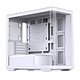 Jonsbo D300 White Medium tower case with tempered glass panel