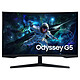 Samsung 27" LED - Odyssey G5 S27CG552EU 2.5K PC display - 2560 x 1440 pixels - 1 ms (MRPT) - 16/9 - Curved VA panel - 165 Hz - HDR10 - FreeSync - HDMI/DisplayPort - Black