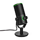 JBL Quantum Stream Studio Microphone à triple condensateur de 14 mm - Cardioïde, bidirectionnel, stéréo, omnidirectionnel - 24bits/192kHz - Sortie casque - USB - PC/Mac