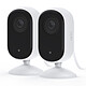 Arlo Essential 2K Indoor - Blanc (x 2) Caméra de sécurité intérieur QHD 1440p 