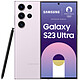 Samsung Galaxy S23 Ultra SM-S918B Lavande (8 Go / 256 Go) · Reconditionné Smartphone 5G-LTE Dual SIM IP68 avec Galaxy AI - Snapdragon 8 Gen 2 Octo-Core - RAM 8 Go - Ecran tactile Dynamic AMOLED 120 Hz 6.8" 1440 x 3088 - 256 Go - NFC/Bluetooth 5.3 - 5000 mAh - Android 13