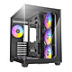 Antec C5 ARGB (Black) Medium tower case with window and tempered glass front - Compatible with ASUS BTF and MSI Project Zero