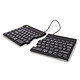 R-Go Split Break Wireless Keyboard (Noir) - QWERTY, US Clavier sans fil ergonomique en deux parties (QWERTY, US)