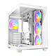 Antec C5 ARGB (White) Medium tower case with window and tempered glass front - Compatible with ASUS BTF and MSI Project Zero