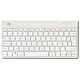 R-Go Compact Break Wireless (White) Compact wireless keyboard (QWERTY, French)