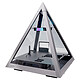 AZZA PYRAMID 804L Pyramid enclosure with tempered glass fronts