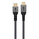 Goobay Plus Câble DisplayPort 1.2 / HDMI 4K (1 m) Câble DisplayPort mâle 1.2 vers HDMI mâle compatible 3D et 4K@60Hz (1 mètre)