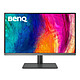 BenQ 27" LED - PD2706U. 4K PC monitor - 3840 x 2160 pixels - 5 ms (grey to grey) - 16:9 format - IPS panel - HDR 400 - HDMI/DisplayPort/USB-C - Pivot - Speakers - Black.