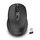 Advance Feel Wireless - Black. Wireless mouse - ambidextrous - 1600 dpi optical sensor - 3 buttons.
