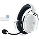 Razer Blackshark V2 Pro for PlayStation (White). Gaming headset - wireless - closed circum-aural - Tempest 3D sound - unidirectional microphone - USB-C/Bluetooth 5.2 - PC / PlayStation 5 compatible.
