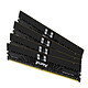 Kingston FURY Renegade Pro 128 GB (4 x 32 GB) DDR5 6400 MHz CL32. Cuádruple canal 4 DDR5 ECC Registrada PC5-51200 - KF564R32RBE2K4-128 - AMD EXPO/Intel XMP.