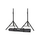 Gemini ST-Pack. Set of 2 tripods for ST-04 speakers with carry bag.