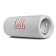 JBL Flip 6 White. Altoparlante portatile wireless Bluetooth 5.1 - 30 Watt - Impermeabile (IP67) - Durata della batteria 12 ore.