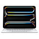 Apple Magic Keyboard iPad Pro 11" (M4) Blanc/FR (MWR03F/A) Étui-clavier avec touches plates rétro-éclairées, trackpad et port USB-C pour iPad Pro 11" (AZERTY, français)