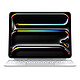 Apple Magic Keyboard iPad Pro 13" (M4) Blanc/FR (MWR43F/A) Étui-clavier avec touches plates rétro-éclairées, trackpad et port USB-C pour iPad Pro 13" (AZERTY, français)