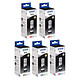 Epson 104 EcoTank Black x 5. Pack of 5 Black Ink Bottles (65ml).