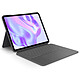 Logitech Combo Touch (iPad Pro 13") (Graphite) Étui clavier rétroéclairé pour iPad Pro 13" (M4) (AZERTY, Français)