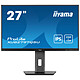 iiyama 27" LED - ProLite XUB2797QSU-B1. 2.5K PC monitor - 2560 x 1440 pixels - 1 ms (MRPT) - 16:9 format - IPS panel - 100 Hz - HDMI/DisplayPort - USB 3.0 Hub - Pivot - Black.