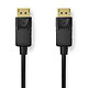 Nedis Câble DisplayPort 2.1 mâle/mâle (3.0 mètres) Câble DisplayPort 2.1 mâle/mâle (3.0 mètres)