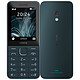 Nokia 225 4G Dual SIM Bleu Téléphone 4G Dual SIM - Unisoc T117 - RAM 64 Mo - Ecran 2.4" 240 x 320 pixels - 128 Mo - Bluetooth 5.0 - 1150 mAh