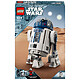 LEGO Star Wars 75379 Modelo de droide R2-D2 . Juguete de construcción, para niños y niñas, modelo de droide de ladrillo construible con figura de Darth Malak del 25 aniversario y placa decorativa, idea de regalo memorable.