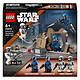 LEGO Star Wars 75373 Pack de combat de l'embuscade sur Mandalore Jouet de Construction pour Enfants à Collectionner - Idée de Cadeau d'Anniversaire pour Garçons et Filles de 6 Ans et Plus