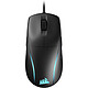 Corsair Gaming M75 (Black). Wired gaming mouse - ambidextrous - 26,000 dpi optical sensor - 7 buttons - swappable side buttons - RGB backlight.