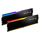 G.Skill Ripjaws M5 RGB 64 Go (2 x 32 Go) DDR5 5200 MHz CL40 - Noir Kit Dual Channel 2 barrettes de RAM DDR5 PC5-41600 - F5-5200J4040A32GX2-RM5RK