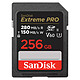 SanDisk Extreme PRO UHS-II V60 256GB . Scheda di memoria SDXC UHS-II V60 da 256 GB.