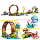 Acquista LEGO Sonic the Hedgehog 76994 Sonic and the Green Hill Zone Looping Challenge .