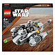 LEGO Star Wars 75363 Microfighter Mandalorian N-1 Fighter. Construction Toy, The Book of Boba Fett, Vehicle with Grogu Baby Yoda Figure, Gift for Children, Boys, Girls From 6 Years Old.