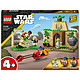 LEGO Star Wars 75358 Templo Jedi de Tenoo. Juguete de construcción para niños, con el Maestro Yoda, sables láser, figura droide y velocípedo, niños y niñas a partir de 4 años.