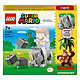LEGO Super Mario 71420 Ensemble d'extension Rambi le rhinocéros Jouet avec Figurine Animale à Construire, Idée Petit Cadeau à Combiner avec un Pack de démarrage