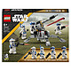 LEGO Star Wars 75345 Pack de combat des Clone Troopers de la 501ème légion Jouet de Construction, 4 Minifigurines, Canon Anti-Véhicule AV-7, Lanceur