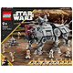 LEGO Star Wars 75337 The AT-TE Walker. Building set - for ages 9+, featuring Commander Cody, a 212th Battalion clone gunner, 3 212th Battalion clone troopers and 3 battle droids (1082 pieces).