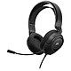 Corsair HS35 v2 (Black). Gamer stereo headset - circum-aural - removable microphone - soft cloth earpads - PC/PS4/XboxOne/Switch.