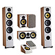 Davis Acoustics Pack Ariane 7 PM Atmos Walnut. Set 5.0 Atmos PM.