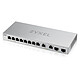 ZyXEL XGS1010-12 V2. Switch non gestito 8 porte 10/100/1000 Mbps + 2 porte 2,5 GbE + 2 porte SFP+ 10 Gbps.