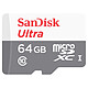 SanDisk Ultra microSDXC 64 Go Carte microSDXC UHS-I Class 10 64 Go 100 Mo/s