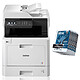Brother DCP-L8410CDW + Inapa Tecno Reams 500 Sheets A4. 3-in-1 duplex colour laser multifunction printer (USB 2.0/Ethernet/Wi-Fi) + Carton of 5 reams of 500-sheet A4 80g white Inapa Tecno MultiSpeed paper.