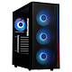 BitFenix Fang . Medium tower case with mesh front and ARGB, tempered glass window.