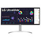 LG 29" LED - UltraWide 29WQ600-W. Monitor de PC 2,5K - 2560 x 1080 píxeles - 5 ms (gris a gris) - Formato 21:9 - Panel IPS - HDR10 - FreeSync - HDMI/DisplayPort/USB-C - Blanco .