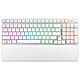 ASUS ROG Strix Scope II 96 RX Wireless (Blanc) Clavier gaming avec ou sans fil - USB/RF/Bluetooth - interrupteurs optiques pré-lubrifiés (switches ASUS ROG RX) - rétroéclairage RGB Aura Sync - AZERTY, Français