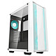 DeepCool CC560 V2 (White) . Mid-tower case with tempered glass side window and 4 LED fans.