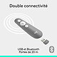 Acheter Logitech R500s Laser Presentation Remote (Gris Moyen)