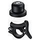 Mili Mitag Bell Sonnette Velo Black. Bike or scooter bell with connected tracker.